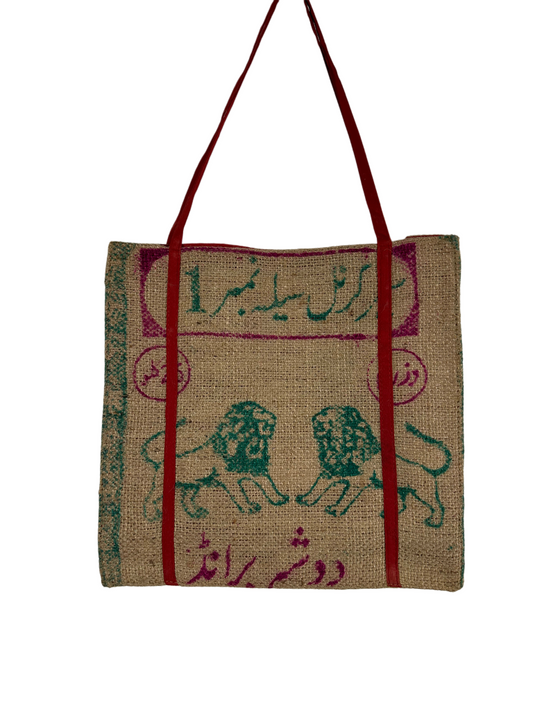 Vintage Afghan War Bag - Tote