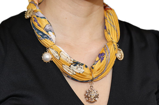 Leona Noor Scarf Necklace