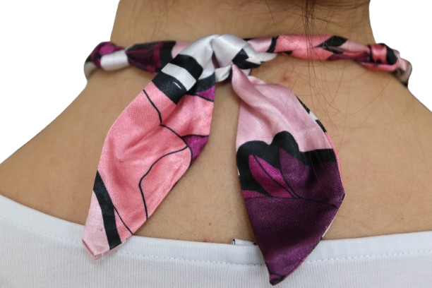 Heart Scarf Pendant Necklace