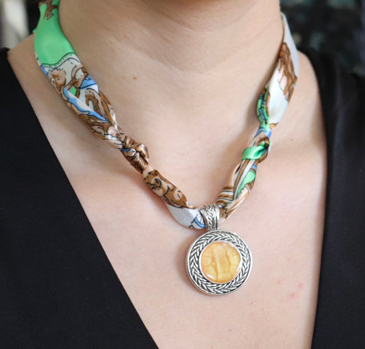 Medallion Pendant Necklace