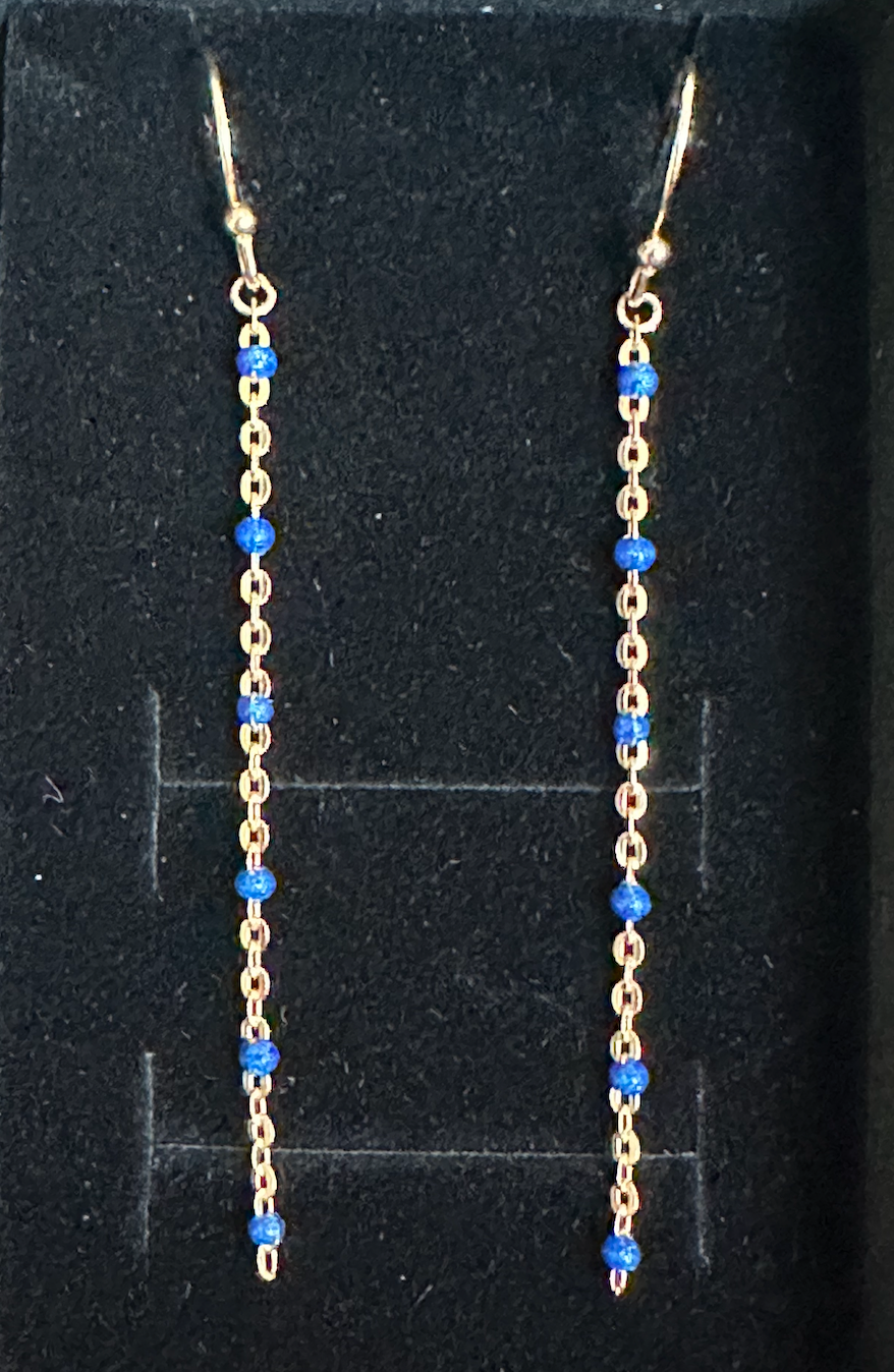 Rumi Stone Dangle Earrings
