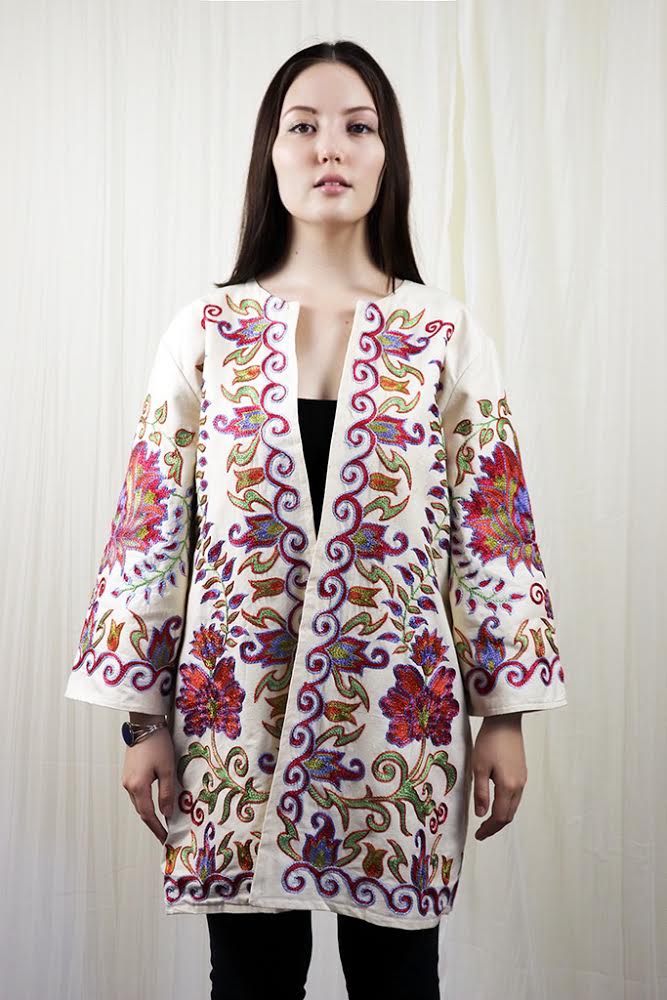Hand Embroidered Suzani Jacket