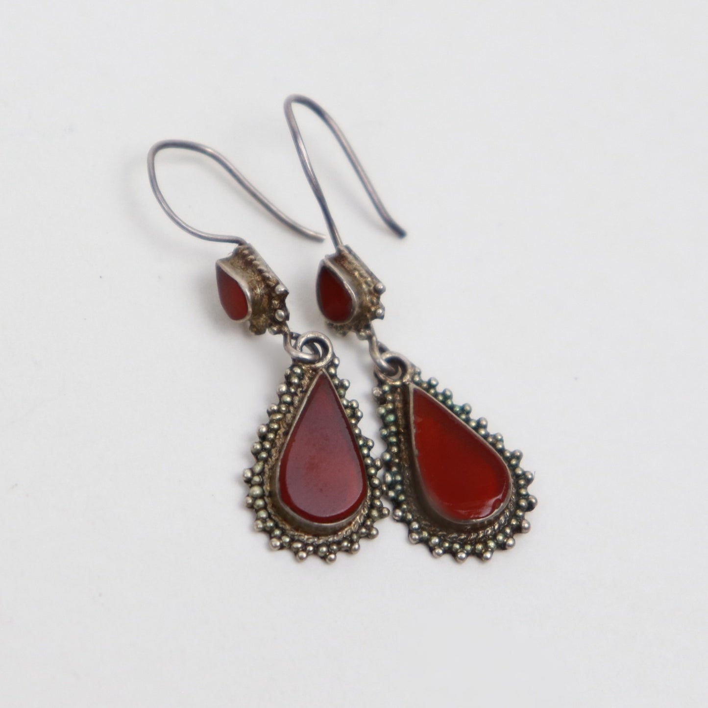 Coral Dangle Earrings