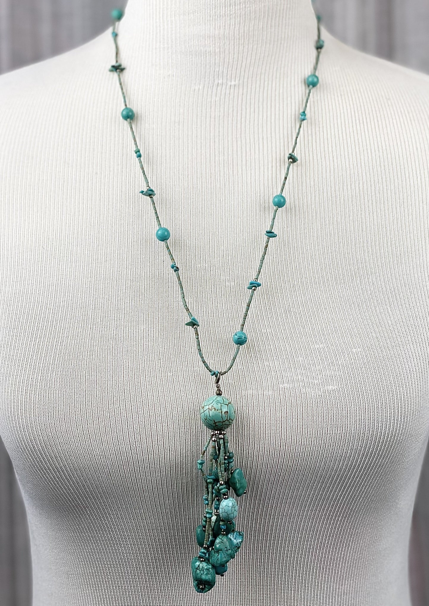 Turquoise Stone Necklace