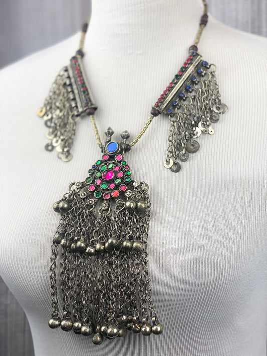 Afghan Kuchi Chain Link Necklace