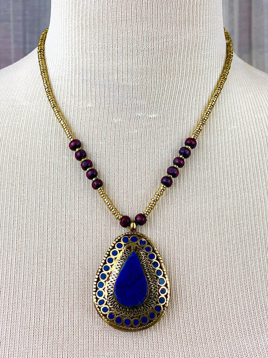 Lapis Kuchi Necklace