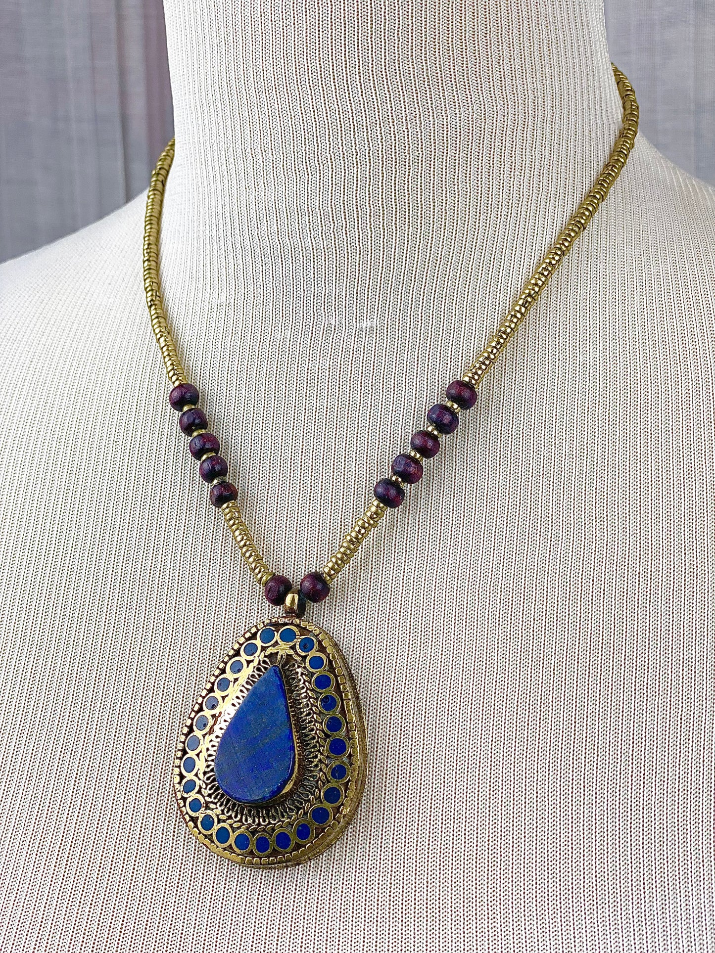 Lapis Kuchi Necklace