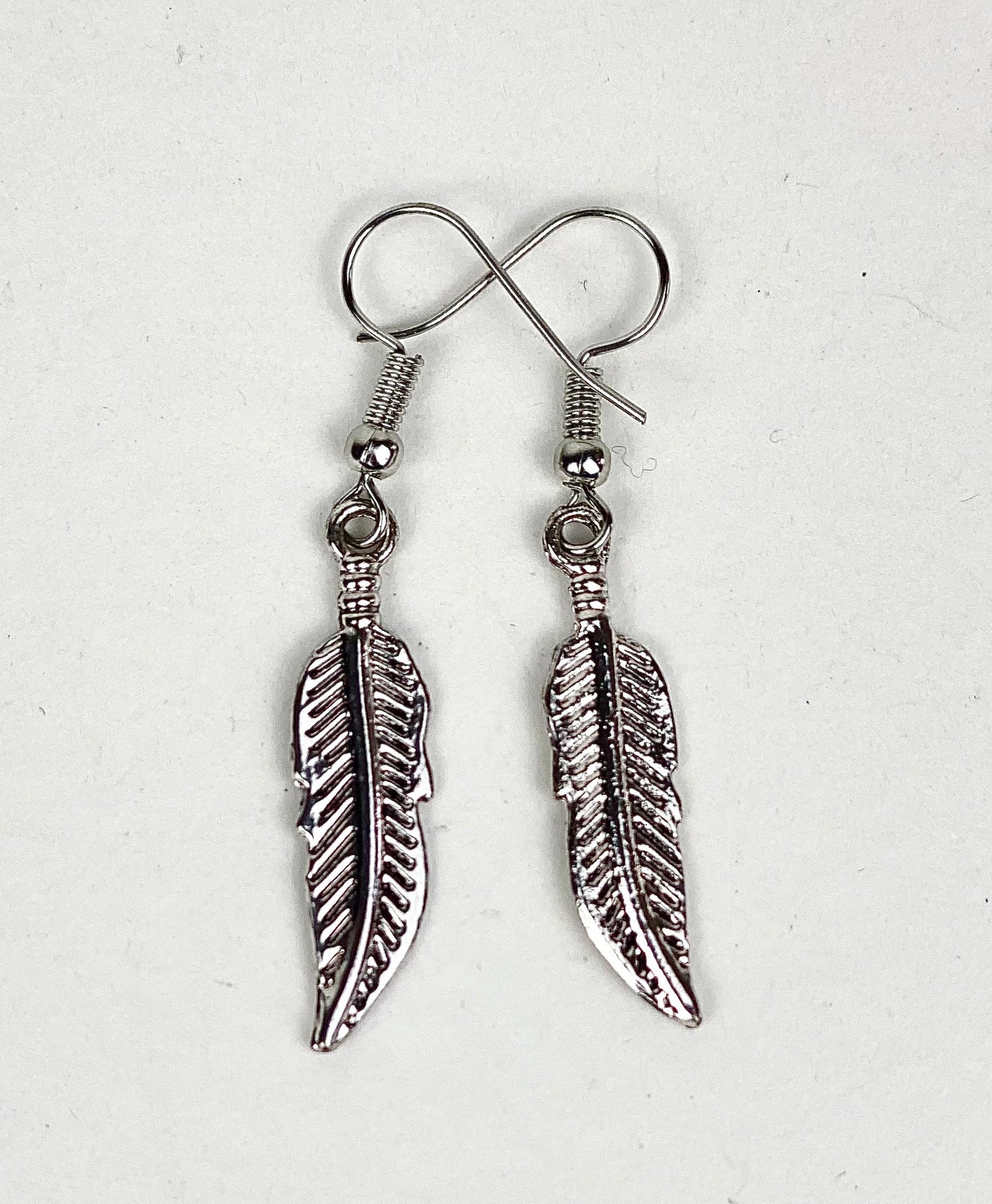 Silver Leaf Earrings