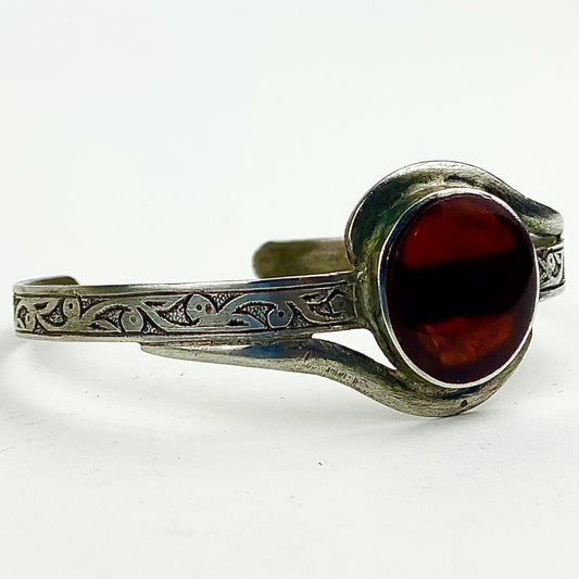 Tiger's Eye Cuff Bracelet