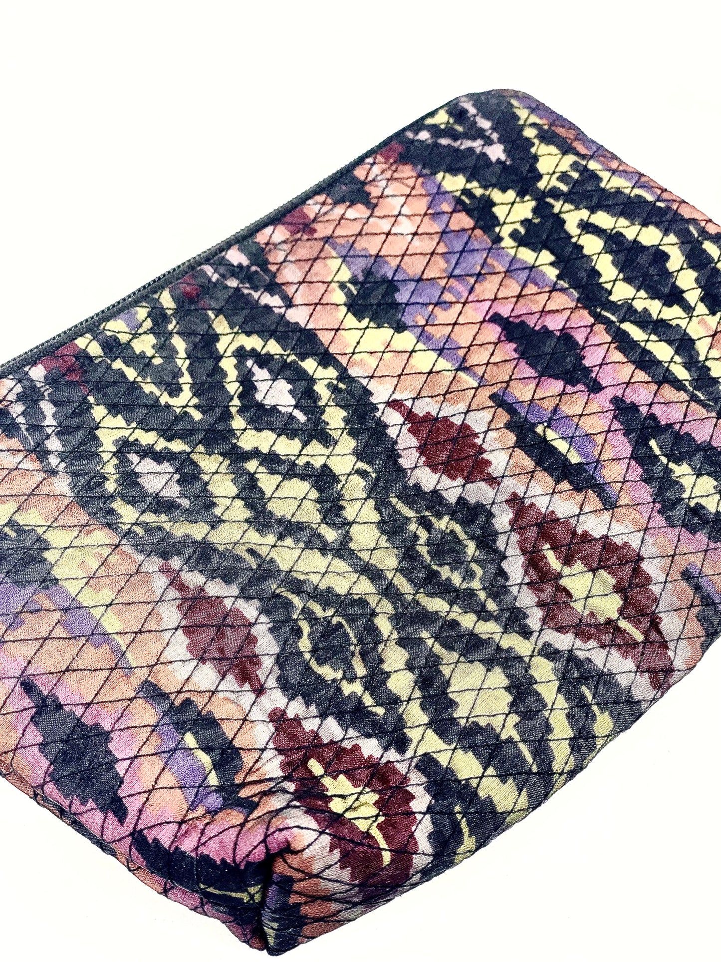 Ikat Print Makeup/Pencil Case