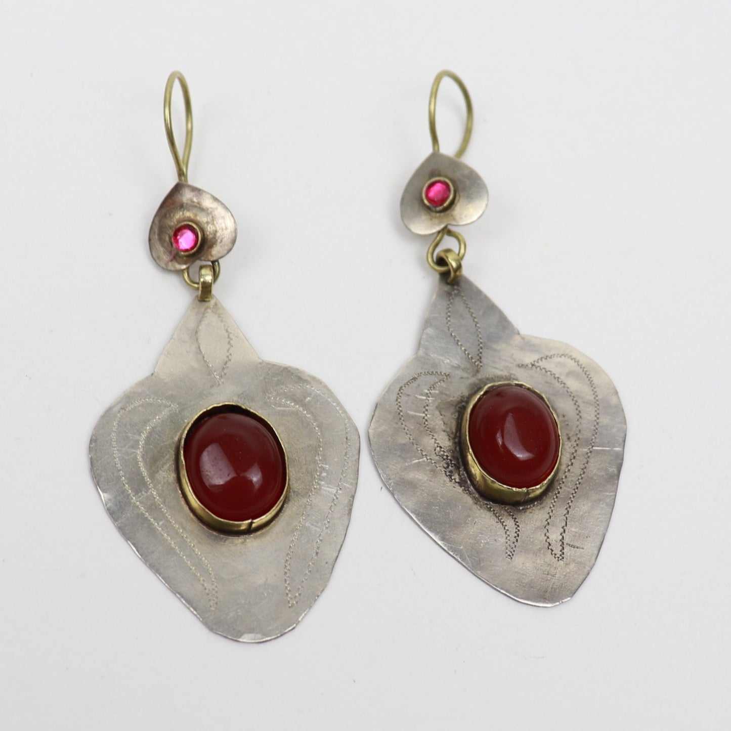 Turkmen Carnelian Earrings