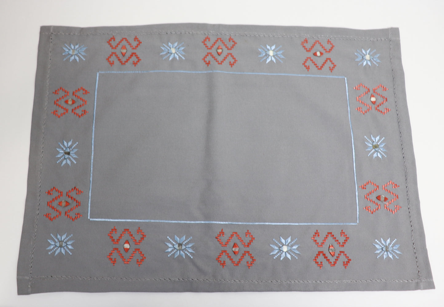 Hand Embroidered Placemat