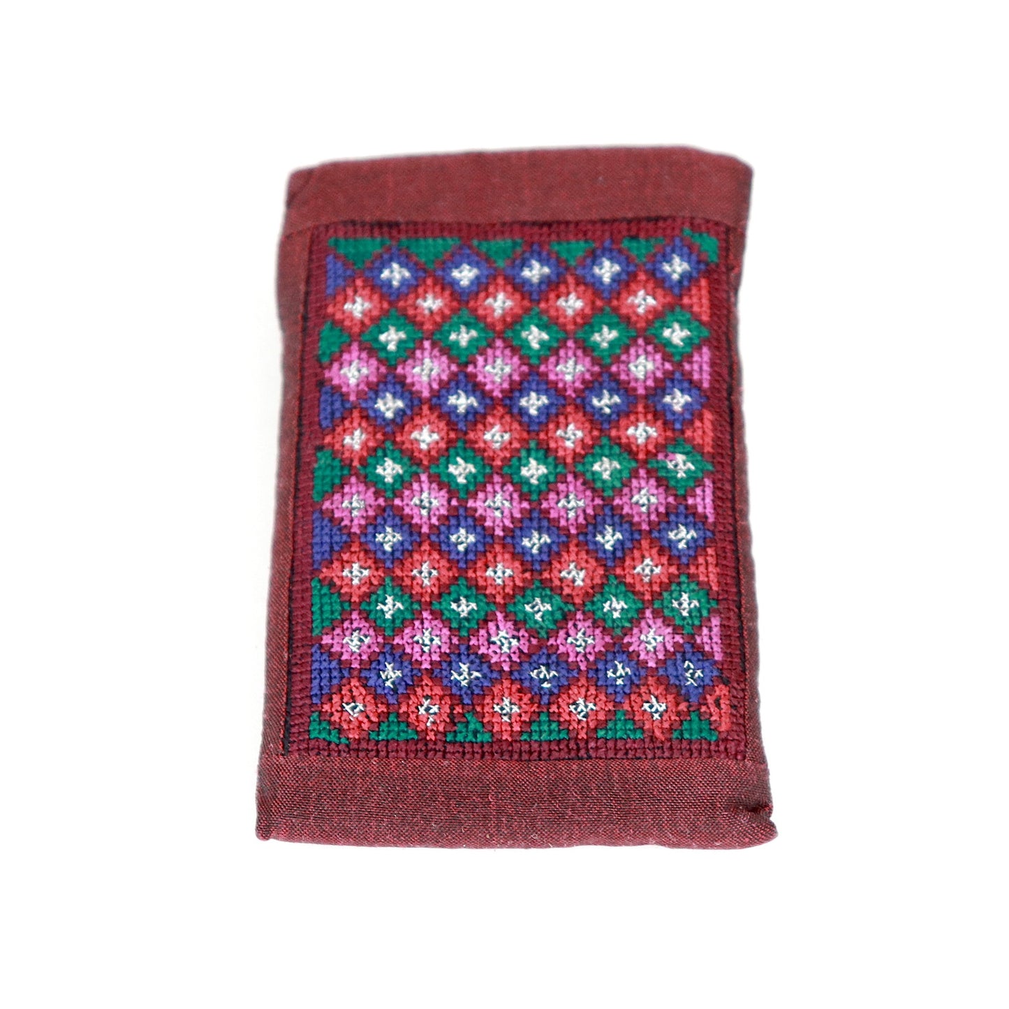 Silk Embroidered Credit/Business Card Holder