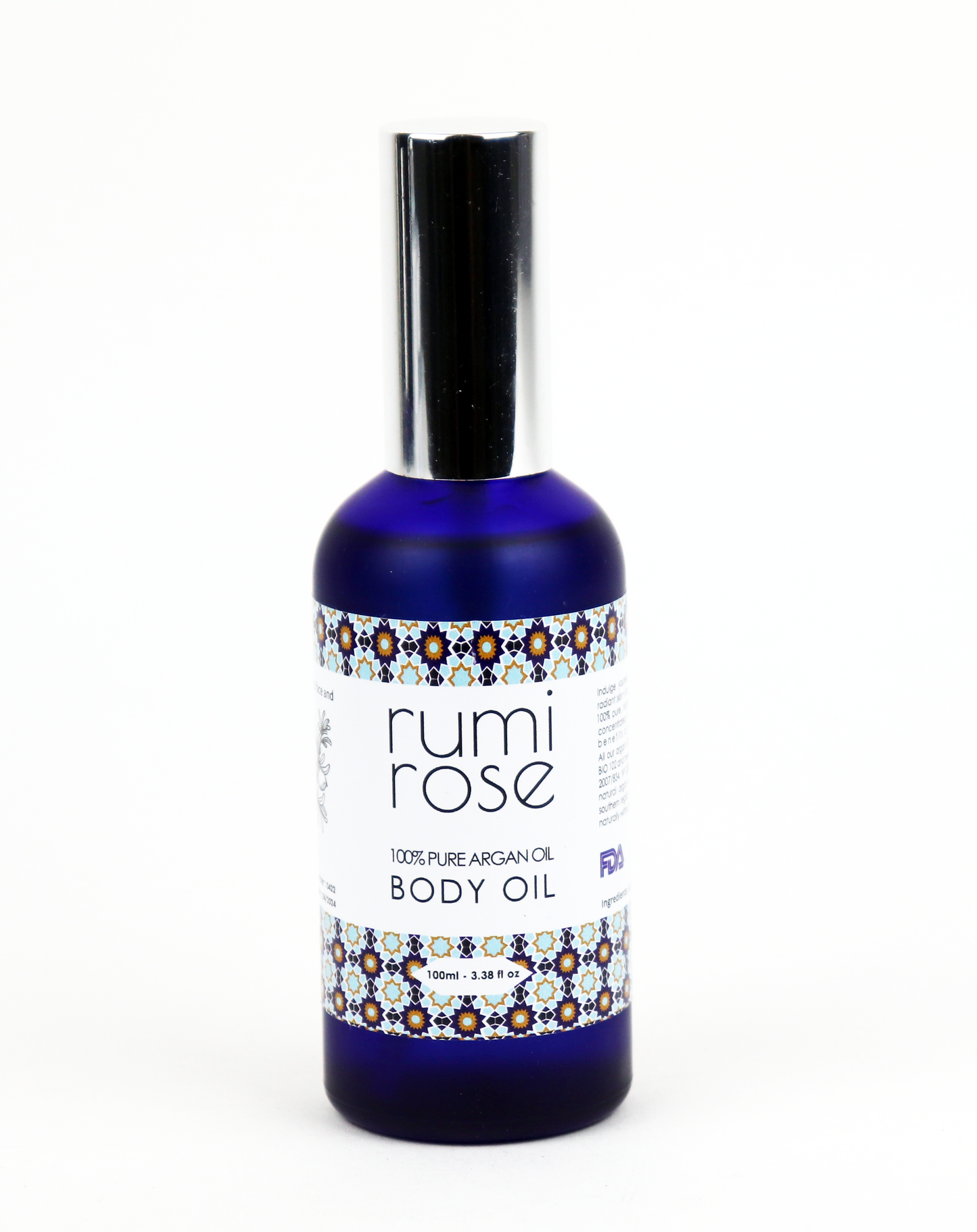 100% Pure Argan Body Oil - 3.38 oz