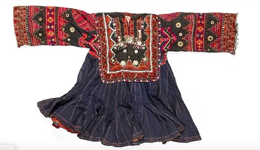 Nooristani Dress Embroidery