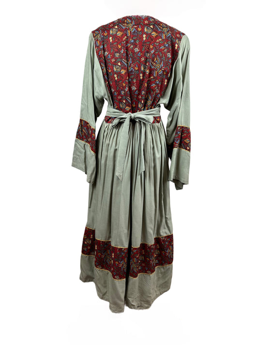 Vintage Afghan Kuchi 1970's Dress