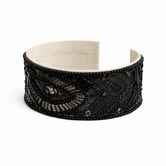 Celestial Noir Eye Cuff