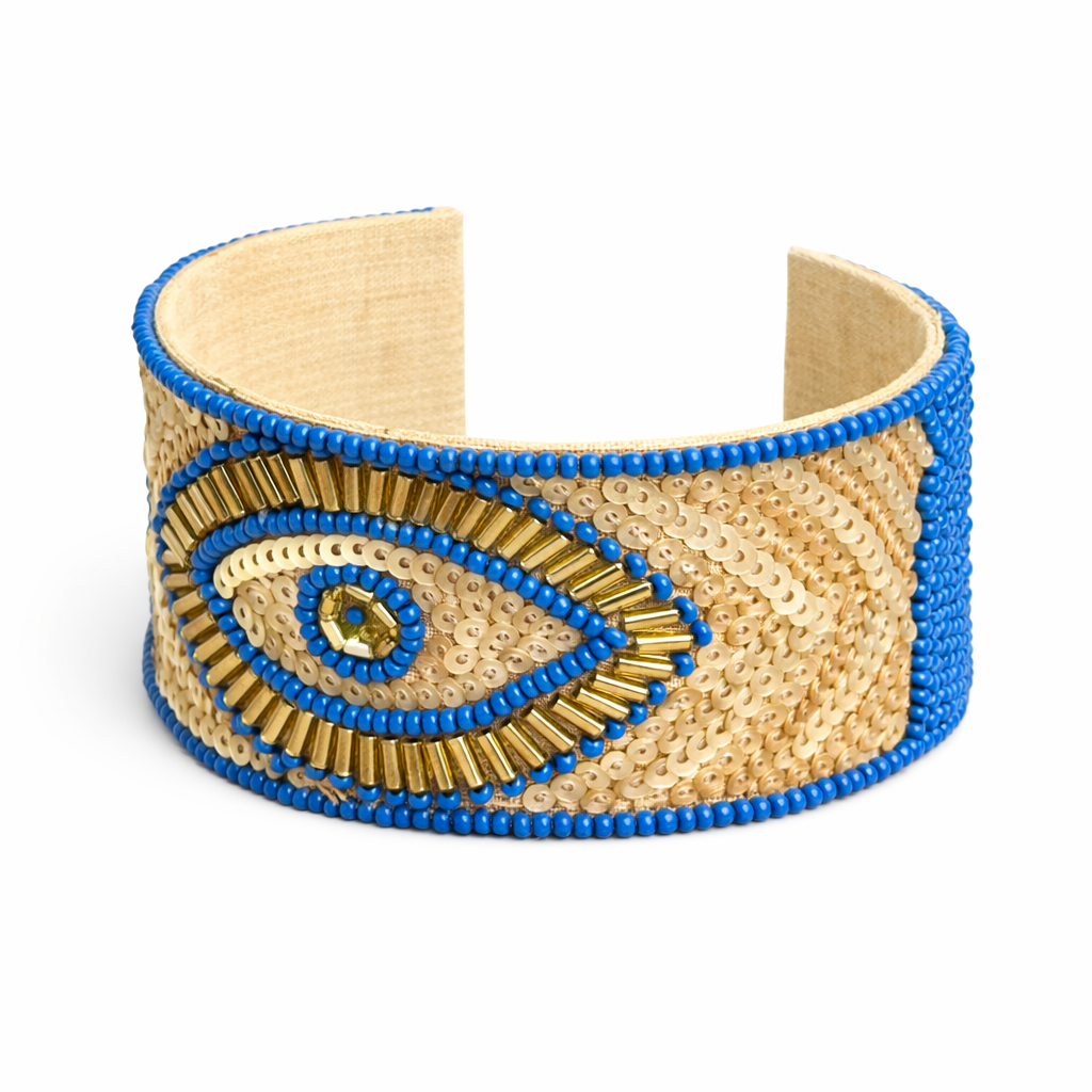 Azure Aftab Cuff Bracelet