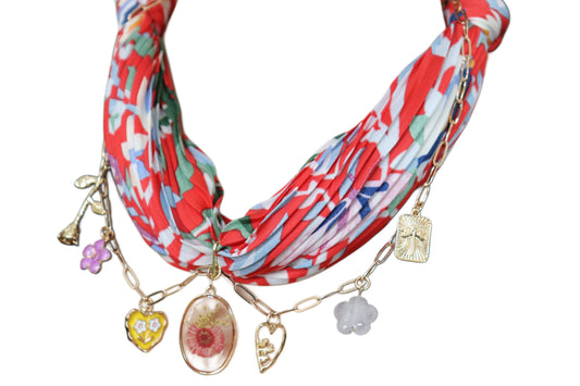 Rohira Scarf Necklace