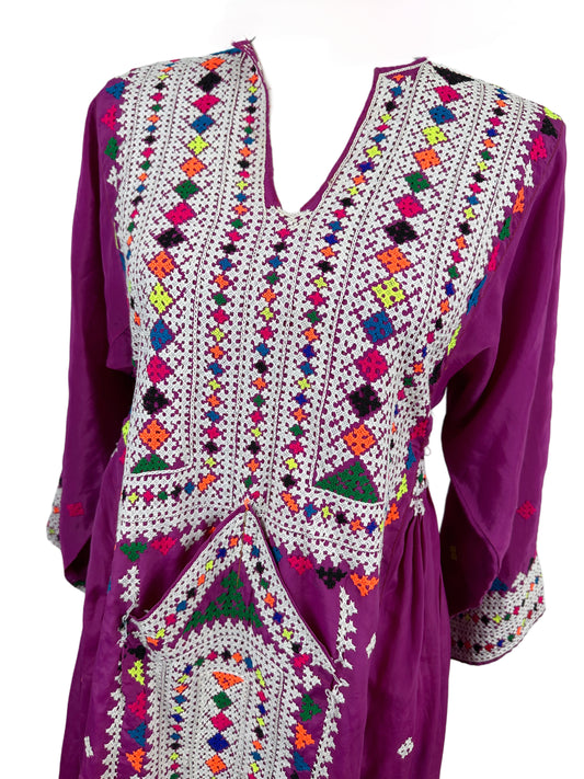 Pink Baluchi Dress - Tunic