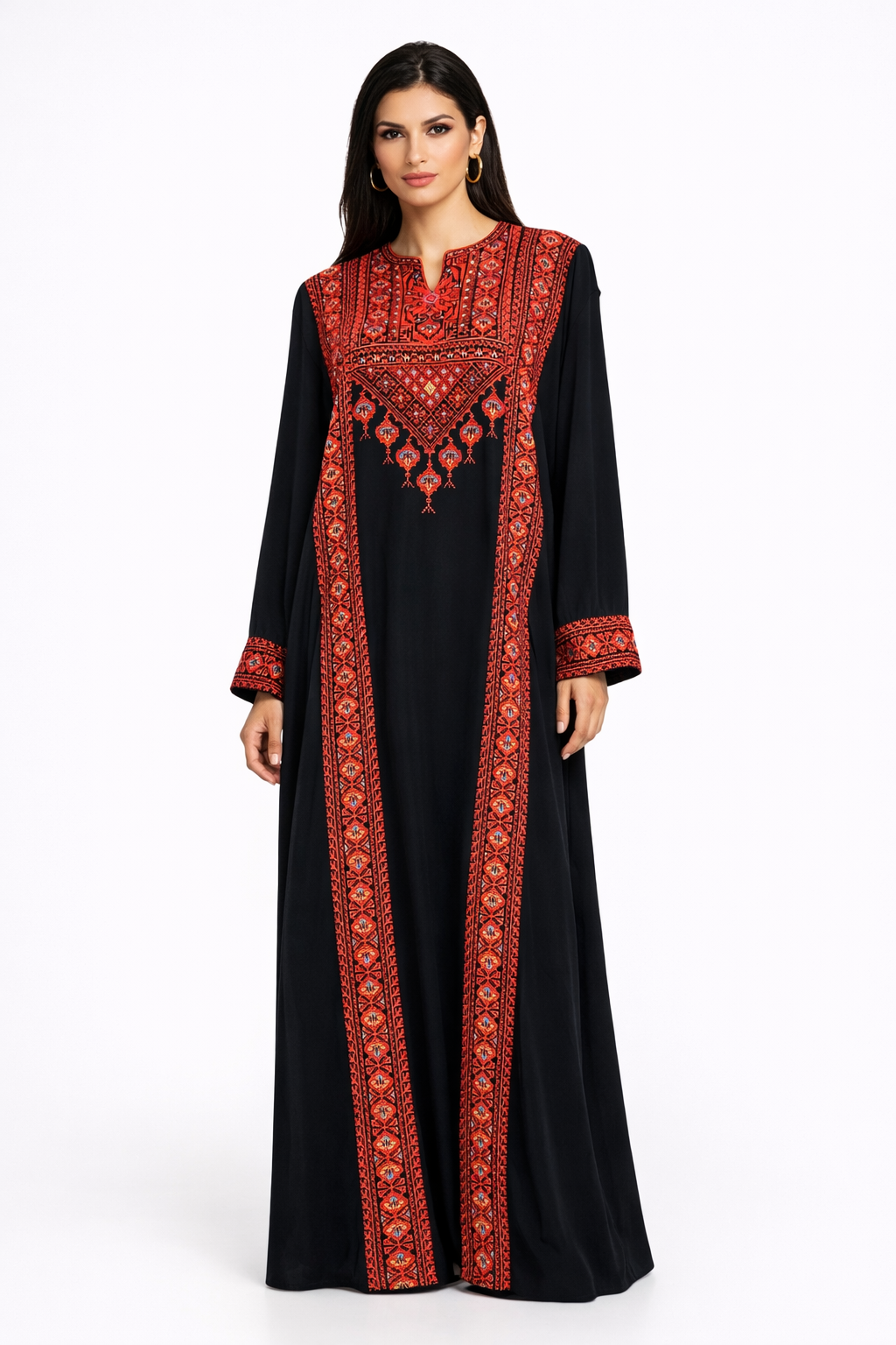 Ramallah Tatreez Thobe - Abaya