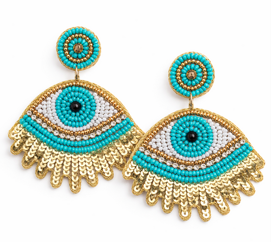 Elysian Nazar Earrings