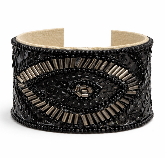Celestial Noir Eye Cuff