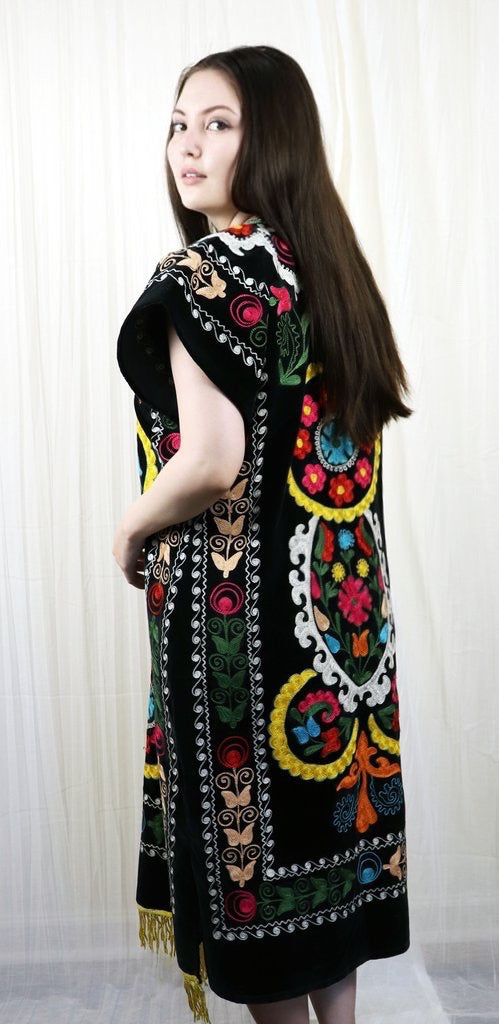 Vintage Handmade Suzani Dress