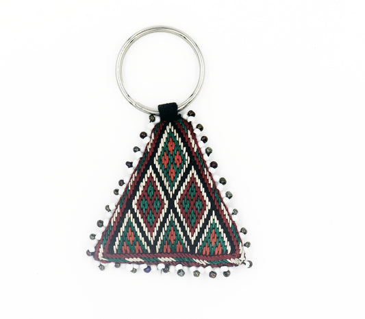 Hand Embroidered Key Chain