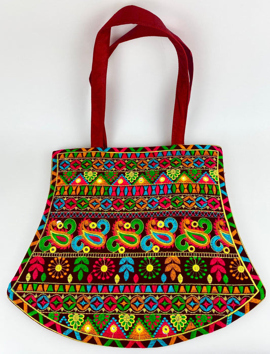 Embroidered Colorful Bag