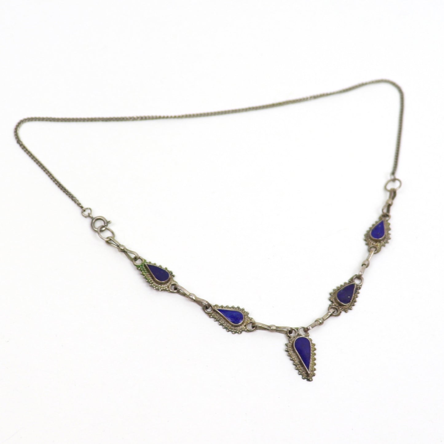 Lapis Lazuli Teardrop Necklace