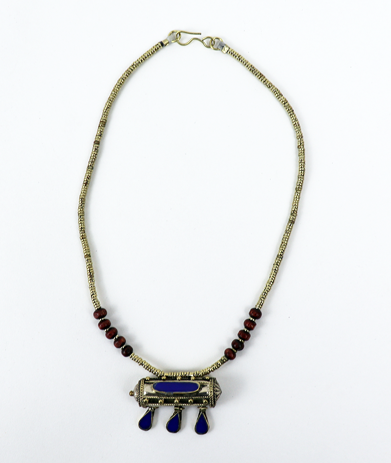 Lapis Lazuli Handmade Amulet Necklace