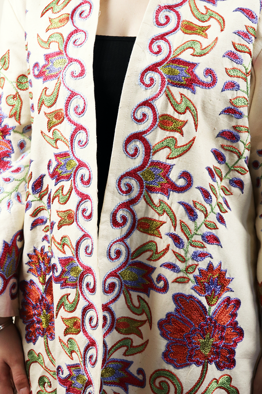 Hand Embroidered Suzani Jacket